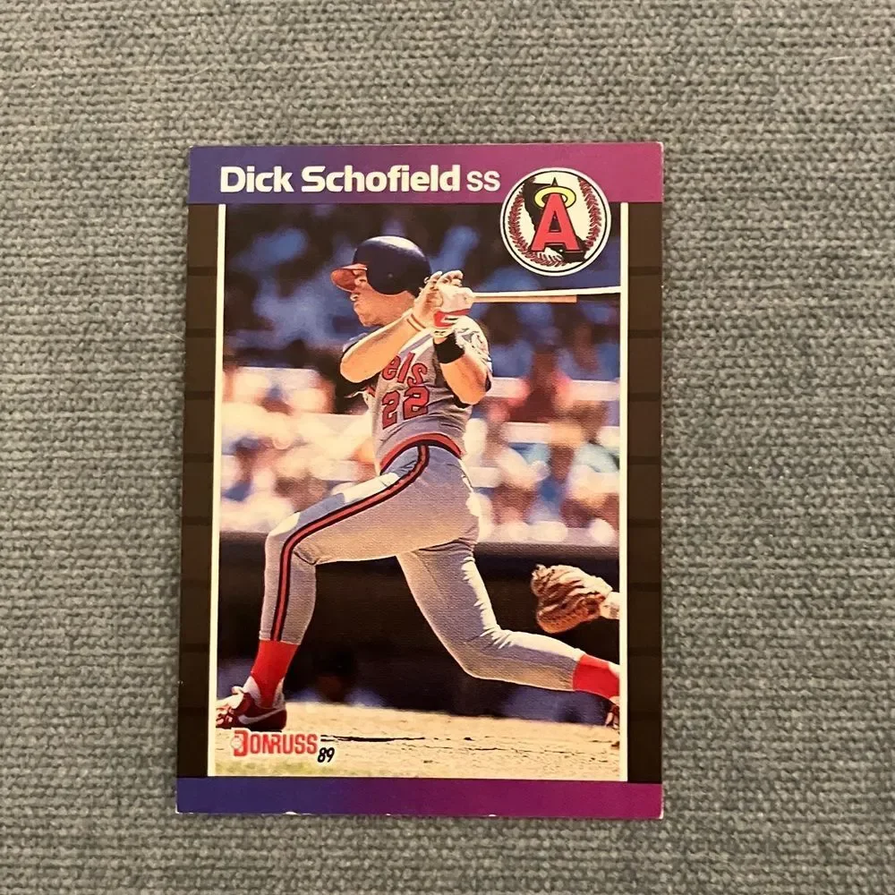 1989 Donruss Anaheim Angels Baseball Card Trading Card